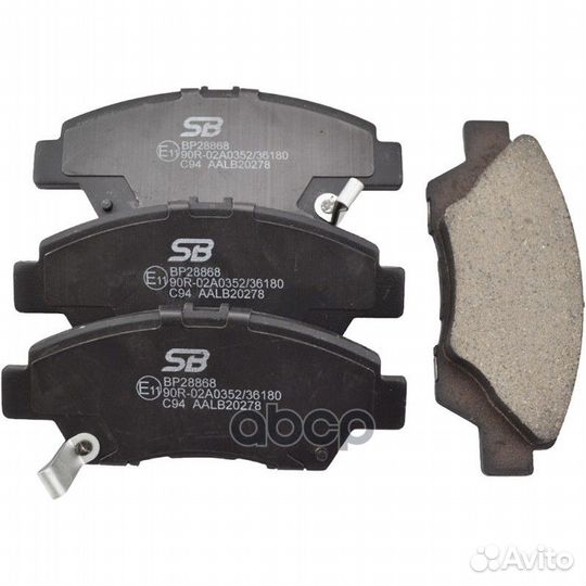 Колодки дисковые honda FIT 1.3 2008 - по honda