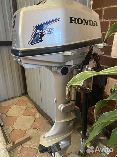 Лодочный мотор honda BF 5 DH SHU +лодкаНиссанмаран