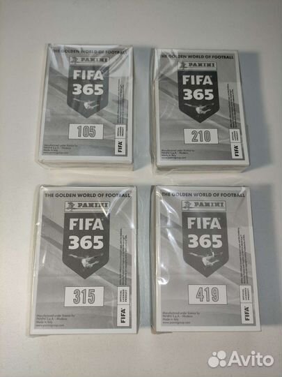 Полный сет panini FIFA 365 2022