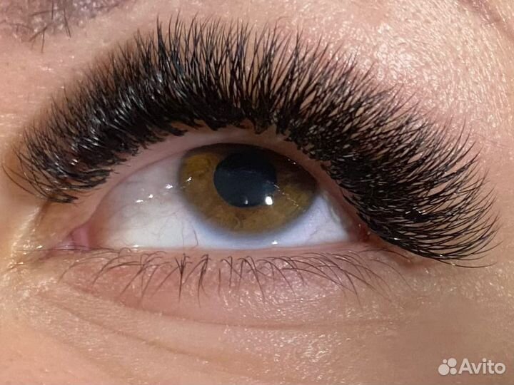 Наращивание ресниц на дому