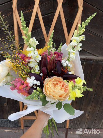 Букет садовый