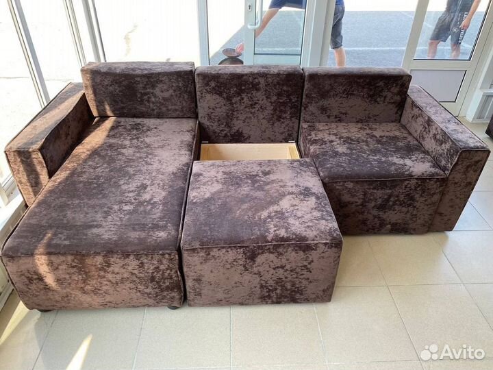 Диван угловой лофт модульный