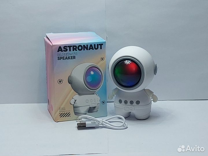 Bluetooth колонка, ночник Astronaut RGB