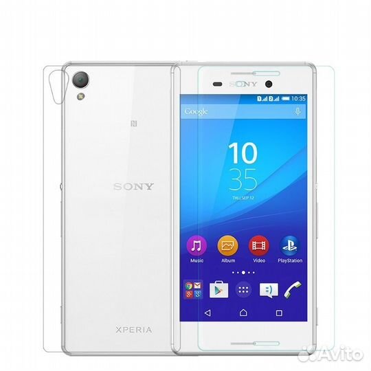 Защитные плёнки Sony Xperia M4 Aqua (Back'n'Front)