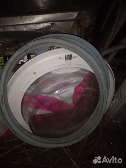 Люк стиральной машины indesit