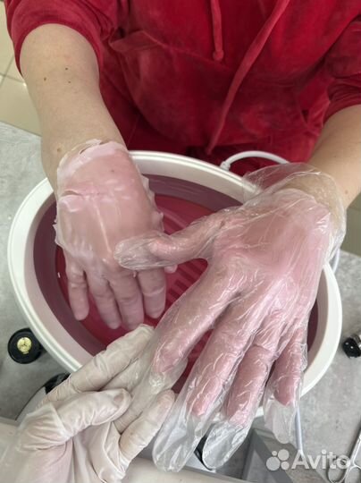 Маникюр гельлак наращивание педикюр