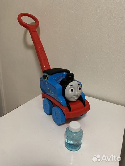Паровозик Томас с мыльными пузырями на 1-2 годика