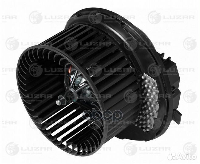 Э/вентилятор отоп. с резист. для а/м Skoda Octa