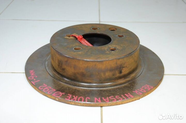 Диск тормозной задний Nissan Juke F15 1.6 2013