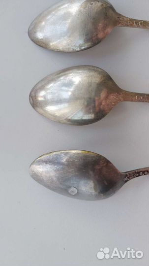 Мельхиоровые столовые ложки СССР