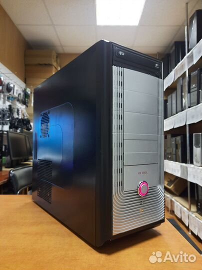 Компьютер Intel Xeon E5430/4/SSD+HDD/GT710