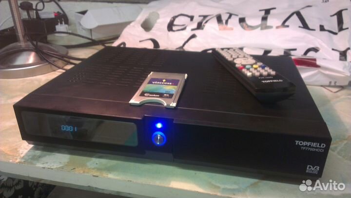 Кабельный ресивер Topfield TF7700hcci + модуль