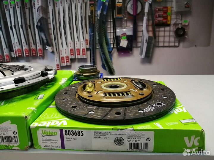 Сцепление к-т Valeo Chevrolet aveo rezzo nubira