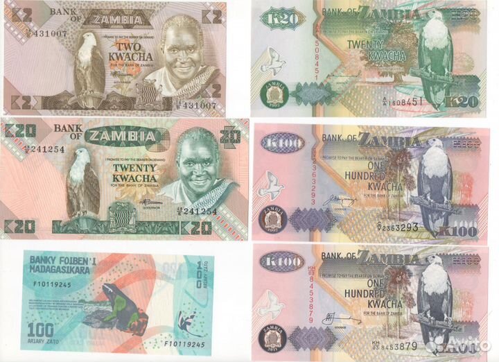 Банкноты Африки