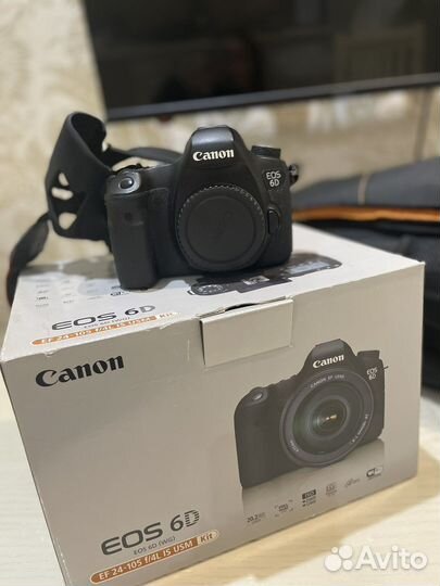 Зеркальный фотоаппарат canon 6d