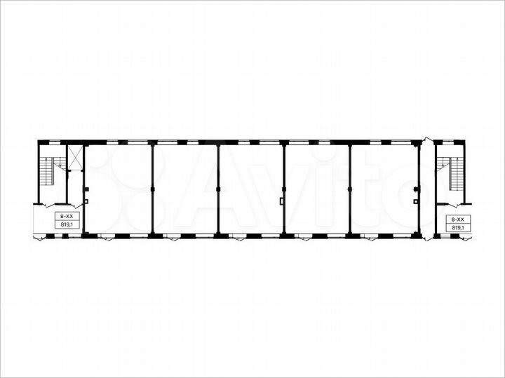 Аренда торговое помещение, площадь 818.6 кв.м