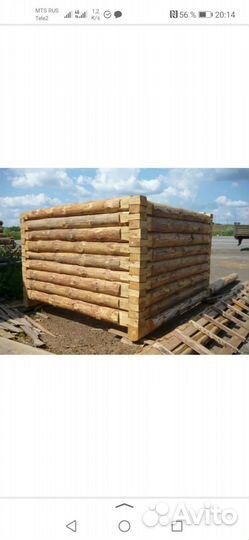 Сруб для бани 3х3