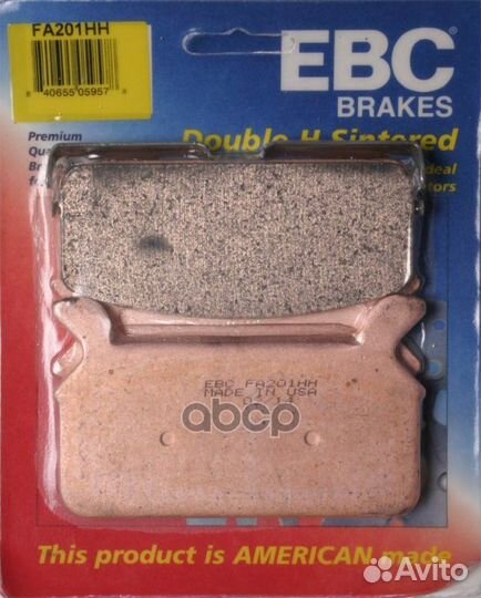 Тормозные колодки EBC FA201HH EBC Brakes