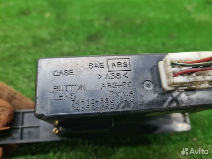 Блок управления печки отопителя Suzuki Baleno 1