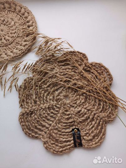 Салфетки из джута