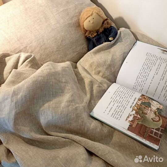 Льняное постельное белье