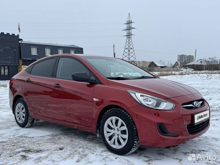 Hyundai Solaris 1.4 AT, 2013, 115 500 км