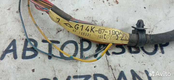 Проводка двери передней левой Mazda Capella