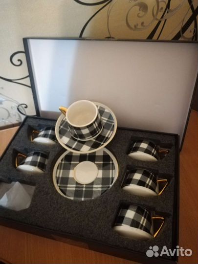 Кофейный сервиз новый