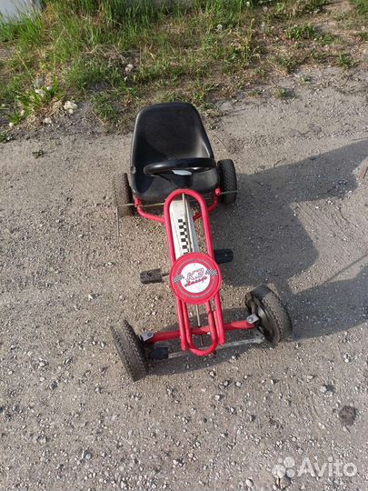 Веломобиль kettler ketcar(машинка с педалями)