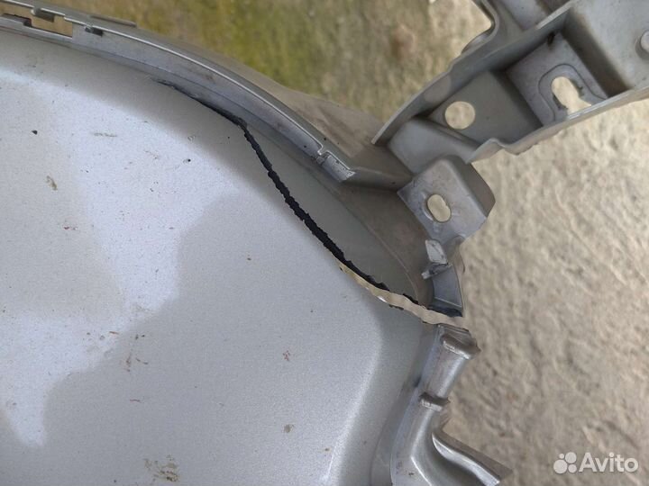 Передний бампер рено логан 2