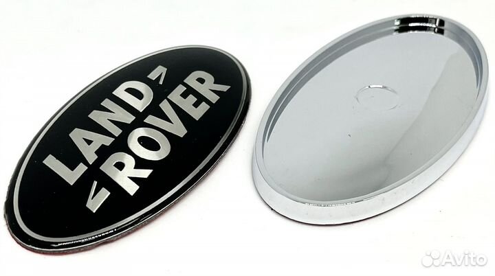 Эмблема для автомобиля Land Rover, 85*43мм, черный