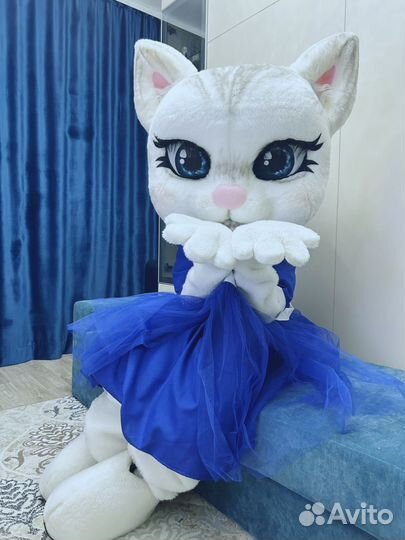 Аниматор. Поздравить. Ростовая кукла. Кошка мишка