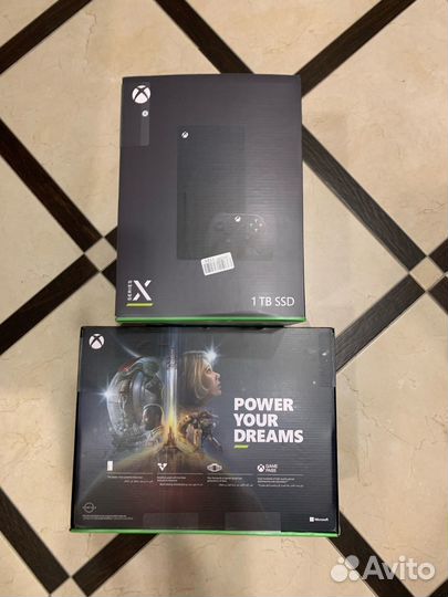 Xbox Series X 1 TB новый запечатанный