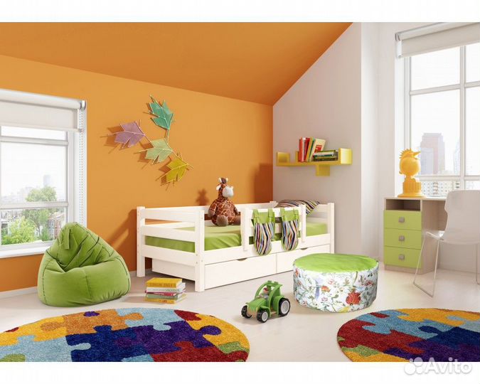 Детская кровать Соня 190*80 с матрасом