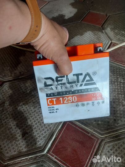 Аккумулятор Delta ст 1230
