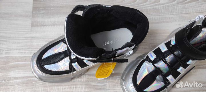 Кроссовки/ботинки на флисе, демисезонные