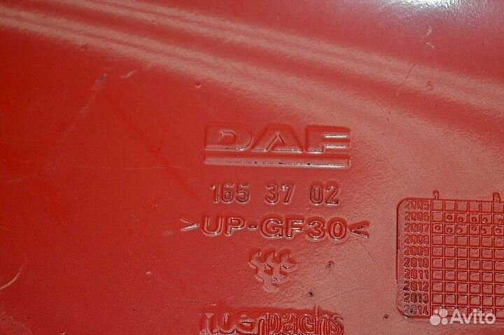 Спойлер кабины боковой, верхний правый DAF XF105