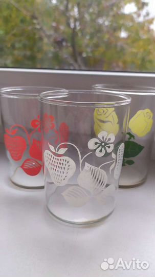 Фужеры и графины СССР, стаканы