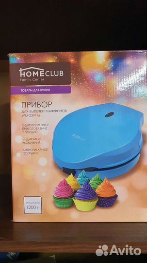 Прибор для выпечки маффинов и кексов wm-2391m