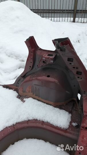 Четверть правая задняя Ford Fiesta mk 5