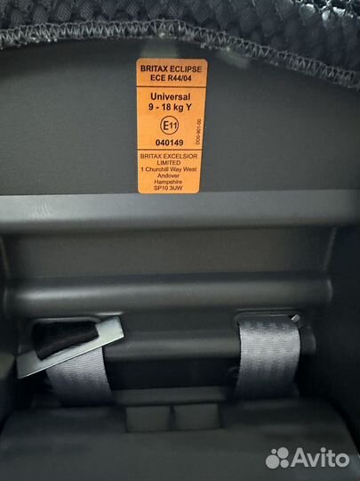 Автокресло Britax Romer Eclipse (9-18кг)