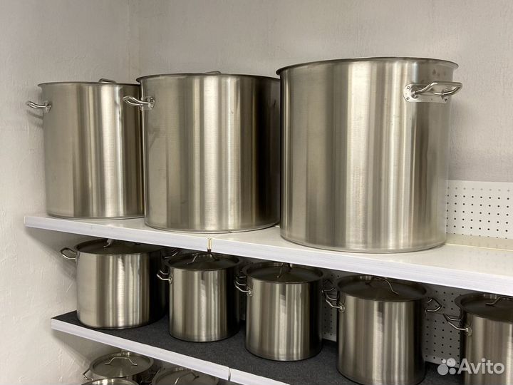 Кастрюля из нержавейки 98 литров