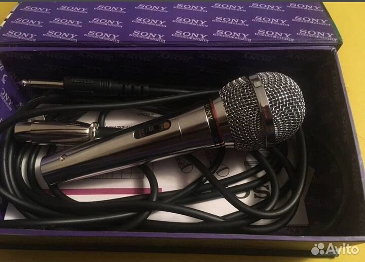 Скинул. новый Sony Japan профессиональный микрофон
