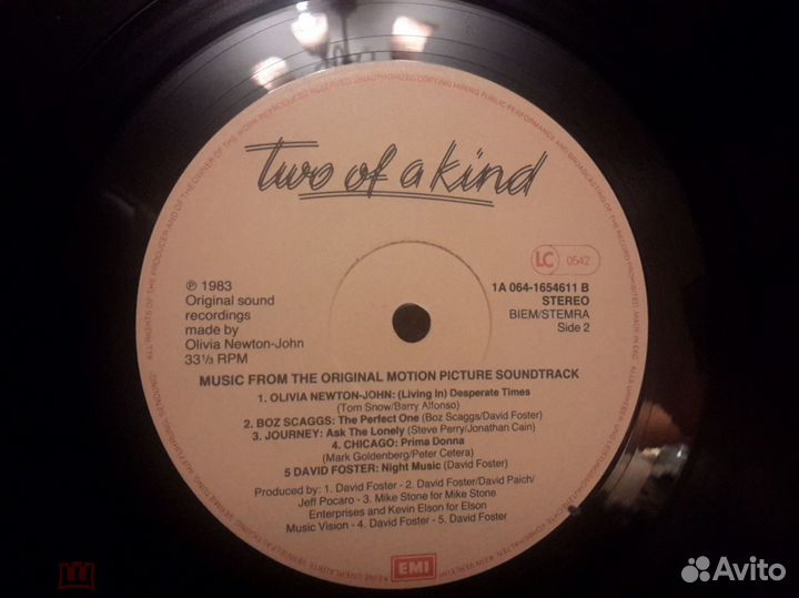 LP John Travolta/Olivia Newton-John - Two Of A Kin