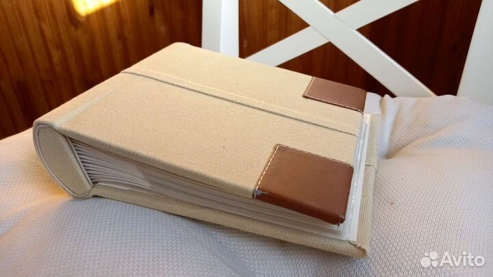 Фотоальбом 10х15 100 шт ткань, новый