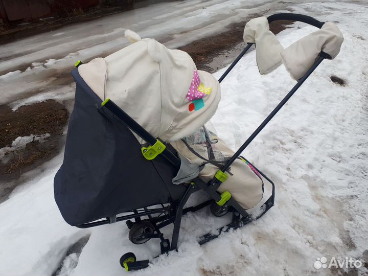 Коляска санки