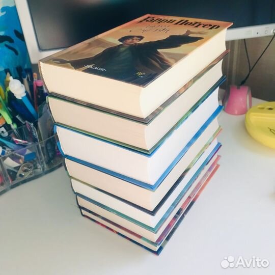 Гарри Поттер Росмэн 7 книг в подарочном боксе