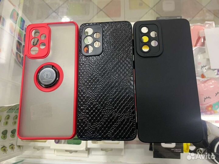 Защитные стекла и чехлы Samsung A33