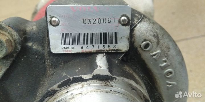 Турбина Вольво S 80 I 2.0 T