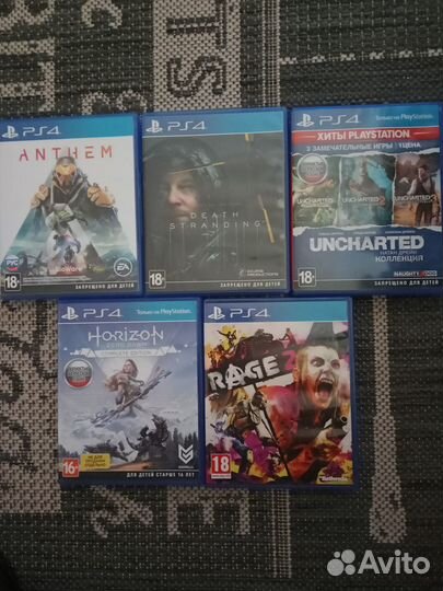 Игры на ps4 (новые поступления на последних фото)